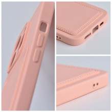 Case for iPhone 15 PRO Card Case pink
