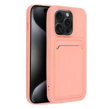 Case for iPhone 15 PRO Card Case pink