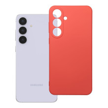 Samsung S25 FE silikoninis dėklas persikinės spalvos Samsung S25 FE silikoninis dėklas persikinės spalvos