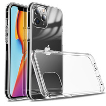 iPhone 11 PRO MAX dėklas, skaidrus, 2 mm dėžutė, permatomas