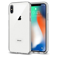 iPhone X / XS dėklas, skaidrus, 2 mm dėžutė, permatomas iPhone X / XS dėklas, skaidrus, 2 mm dėžutė, permatomas