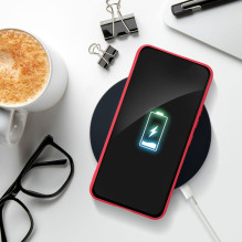 Xiaomi Redmi Note 15 PRO 4G dėklas, minkštas, raudonas