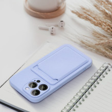 Case for iPhone 15 PRO Card Case purple Case for iPhone 15 PRO Card Case purple
