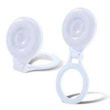 Magnetic phone stand with light compatible with MagSafe L8 white