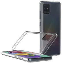 Case for Samsung A51 Clear Case 2 mm Box transparent
