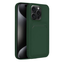 „iPhone 15 PRO“ kortelių dėklas „Zielony“