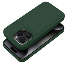 Case for iPhone 15 PRO Card Case zielony