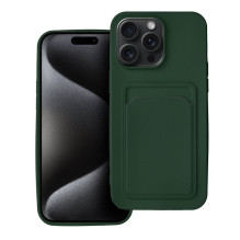 Case for iPhone 15 PRO MAX Card Case zielony