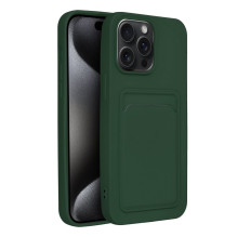 Case for iPhone 15 PRO MAX Card Case zielony