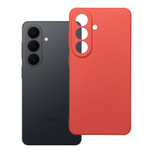 Samsung S26 silikoninis dėklas persikinės spalvos