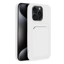 „iPhone 15 PRO“ kortelių dėklas, baltas