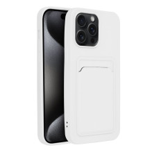 Case for iPhone 15 PRO MAX Card Case white Case for iPhone 15 PRO MAX Card Case white