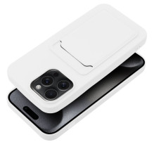 Case for iPhone 15 PRO MAX Card Case white Case for iPhone 15 PRO MAX Card Case white