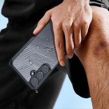 DUX DUCIS AIMO dėklas, skirtas SAMSUNG A55, juodas