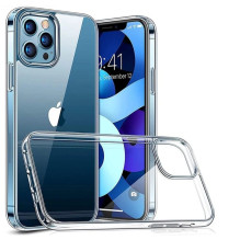 iPhone 13 PRO MAX dėklas, skaidrus, 2 mm dėžutė, permatomas