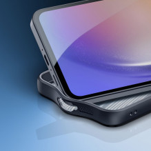 DUX DUCIS AIMO dėklas, skirtas SAMSUNG A55, juodas