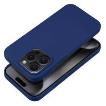 Case for iPhone 15 PRO Soft dark blue