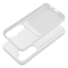 „Samsung S24“ kortelių dėklas, baltas