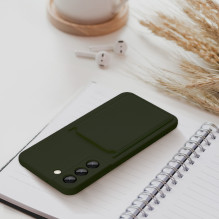 Case for Samsung S24 PLUS Card Case zielony