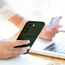 „Samsung S24 PLUS“ kortelių dėklas, Zielony