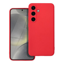 „Samsung S24“ dėklas, minkštas, raudonas „Samsung S24“ dėklas, minkštas, raudonas
