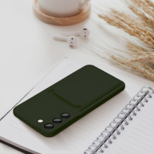 Case for Samsung A35 5G Card Case zielony