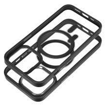 Case for iPhone 13 PRO Color Edge Mag Cover compatible with MagSafe black