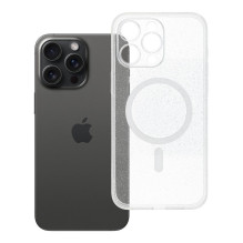 „iPhone 15 PRO MAX“ skaidrus „Mag“ dėklas (STR / APSAUGA FOTOAPARA), suderinamas su „MagSafe“ permatomais blizgučiais. „iPhone 15 PRO MAX“ skaidrus „Mag“ dėklas (STR / APSAUGA FOTOAPARA), suderinamas su „MagSafe“ permatomais blizgučiais.