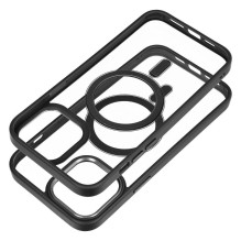 Case for iPhone 13 PRO MAX Color Edge Mag Cover compatible with MagSafe black