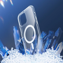 DUX DUCIS CLIN MAG dėklas, suderinamas su „MagSafe“, skirtas IPHONE 15 Plus, skaidrus