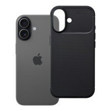 „iPhone 17“ dėklas, anglies pluošto, juodos spalvos, aukščiausios kokybės „iPhone 17“ dėklas, anglies pluošto, juodos spalvos, aukščiausios kokybės