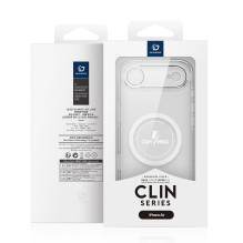 DUX DUCIS CLIN MAG dėklas, suderinamas su „MagSafe“, skirtas IPHONE 17 AIR, skaidrus
