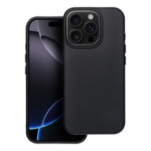Case for iPhone 16 PRO Carbon Elite Mag Cover compatible with MagSafe black Case for iPhone 16 PRO Carbon Elite Mag Cover compatible with MagSafe black