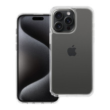 „iPhone 15 PRO“ itin skaidrus hibridinis dėklas, skaidrus „iPhone 15 PRO“ itin skaidrus hibridinis dėklas, skaidrus