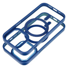 Case for iPhone 14 PRO Color Edge Mag Cover compatible with MagSafe blue