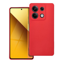 Xiaomi Redmi Note 13 5G dėklas, minkštas, raudonas