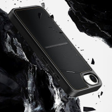 DUX DUCIS case RAFI II MAG with stand compatible with MagSafe for IPHONE 16e black DUX DUCIS case RAFI II MAG with stand compatible with MagSafe for IPHONE 16e black