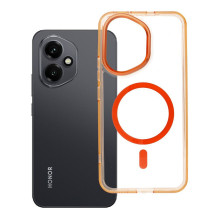 Case for Honor 400 Frame Clear Hybrid Mag Cover compatible with MagSafe hermes orange Case for Honor 400 Frame Clear Hybrid Mag Cover compatible with MagSafe hermes orange