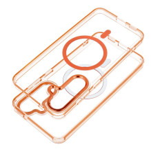 Case for Honor 400 Frame Clear Hybrid Mag Cover compatible with MagSafe hermes orange Case for Honor 400 Frame Clear Hybrid Mag Cover compatible with MagSafe hermes orange