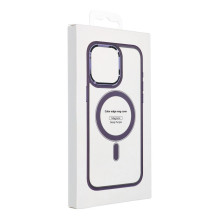 „iPhone 13 PRO“ „Color Edge Mag Cover“ dėklas, suderinamas su „MagSafe“, violetinis „iPhone 13 PRO“ „Color Edge Mag Cover“ dėklas, suderinamas su „MagSafe“, violetinis