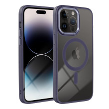 „iPhone 13 PRO MAX“ dėklas „Color Edge Mag Cover“, suderinamas su „MagSafe“, violetinis
