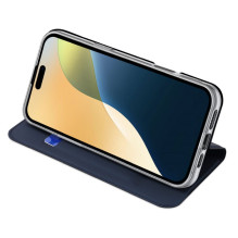 DUX DUCIS wallet case SKIN PRO for IPHONE 16 Plus blue DUX DUCIS wallet case SKIN PRO for IPHONE 16 Plus blue