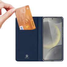 DUX DUCIS wallet case SKIN PRO for SAMSUNG S24 FE blue DUX DUCIS wallet case SKIN PRO for SAMSUNG S24 FE blue