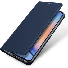DUX DUCIS SKIN PRO piniginės dėklas, skirtas SAMSUNG A35, mėlynas DUX DUCIS SKIN PRO piniginės dėklas, skirtas SAMSUNG A35, mėlynas