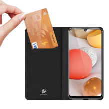 DUX DUCIS wallet case SKIN PRO for SAMSUNG A55 black DUX DUCIS wallet case SKIN PRO for SAMSUNG A55 black