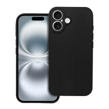 iPhone 16 dėklas, minkštas, juodas iPhone 16 dėklas, minkštas, juodas