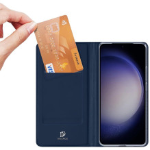 DUX DUCIS wallet case SKIN PRO for SAMSUNG S24 Plus blue DUX DUCIS wallet case SKIN PRO for SAMSUNG S24 Plus blue