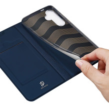 DUX DUCIS SKIN PRO piniginės dėklas, skirtas SAMSUNG S24 Plus, mėlynas DUX DUCIS SKIN PRO piniginės dėklas, skirtas SAMSUNG S24 Plus, mėlynas