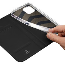 DUX DUCIS wallet case SKIN PRO for IPHONE 15 Plus black DUX DUCIS wallet case SKIN PRO for IPHONE 15 Plus black