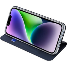 DUX DUCIS wallet case SKIN PRO for IPHONE 15 Plus blue DUX DUCIS wallet case SKIN PRO for IPHONE 15 Plus blue